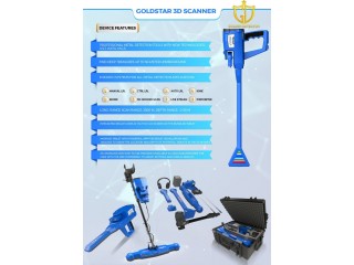 3D Gold Star Ground Scanner And Metal Detector With 3D Imaging System