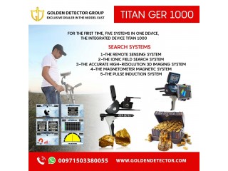 TITAN GER 1000  5 SYSTEMS  Underground Gold Detector