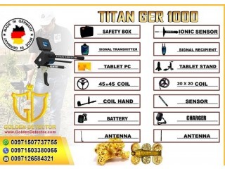 GER DETECT Titan 1000 Long Range Metal Detector