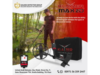 3D Gold Detector - Klayzer Max 2D German Metal Detector