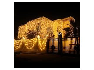 Decorative Fairy Lights Are Giving An Exotic Nightlife Ambiance Throughout The UAE Cities