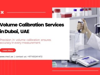 Volume Calibration Services in Dubai, UAE | Middle East Calibration Lab