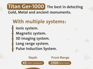 Titan Ger 1000 - Best Gold and Metal Detectors 2020