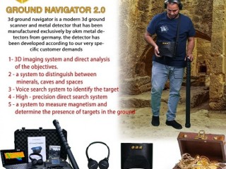 3D Gold Detector Ground Navigator