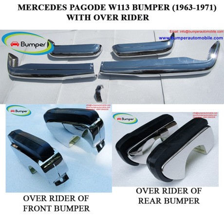 mercedes-pagode-w113-bumpers-with-over-rider-1963-1971-big-0