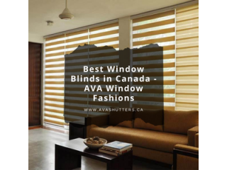 Best Window Blinds in Canada - AVA Window Fashions