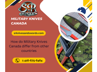 How do Military Knives Canada differ from other countries