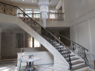 Curve Stair Railings Surrey