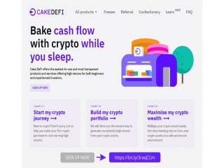 Bake cash flow with crypto while you sleep