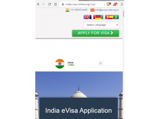INDIAN Official Government Immigration Visa- Offizielle indische Visa-Einwanderungszentrale