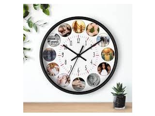 Design Your Time with Personalised Wall Clocks Customization