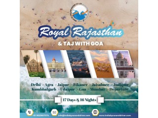 ROYAL RAJASTHAN, TAJ WITH GOA TOUR PACKAGE