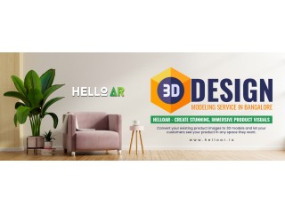 3D Design and Modeling Service in Bangalore - HelloAR