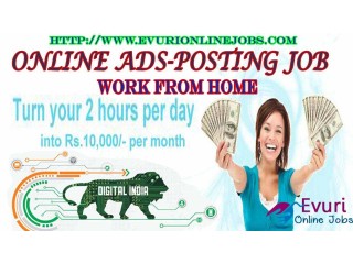 Ad Posting Work From Home Job