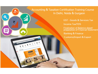 GST Certification in Delhi, Preet Vihar, SLA Taxation  Institute, Income Tax, Accounting Training Course