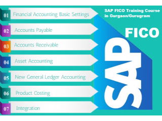 SAP FICO Training in Noida, Mayur Vihar, SLA , SAP Institute, GST, Accounting, SAP Hana Finance Certification Course,