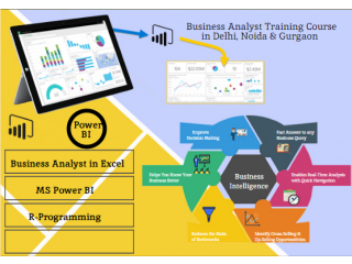 Business Analyst Course in Delhi,  Pitam Pura, SLA Analytics Institute, Tableau, Power BI Training Certification,