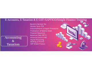 Accounting Course in Delhi, SLA Learning, Patparganj, Tally, GST, BAT Training Certification