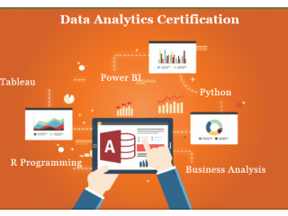 Data Analytics Certification in Saket, Delhi, SLA Analyst Classes, Python, Tableau, Power BI Training Course,