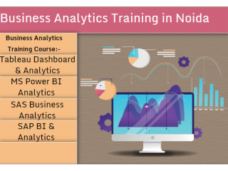 Business Analyst Coaching in Noida, SLA Institute, Sector 63, Free R Programm Course,