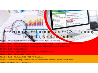 Accounting Training Certification, Geeta Colony, Delhi, SLA Learning, Tally Prime / ERP 9.6, GST, SAP FICO Classes,