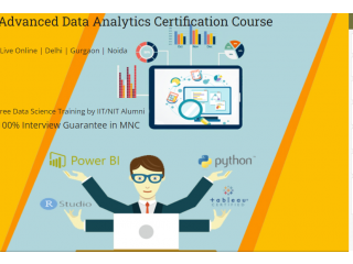 Data Analytics Certification Course, Pandav Nagar, Delhi, SLA Analyst Classes, Power BI, Python, Tableau Training,