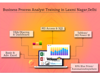Business Analytics Course,100% Job, Salary upto 5 LPA, SLA Analyst Training Classes, Delhi