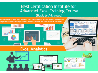 MS Excel Certification in Delhi, Ghaziabad, SLA Institute, VBA, MIS Training Course,