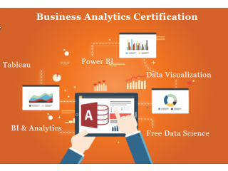 Business Analyst Certification in Delhi, SLA Institute, BhajanPura, Power BI, Tableau, Training Course,