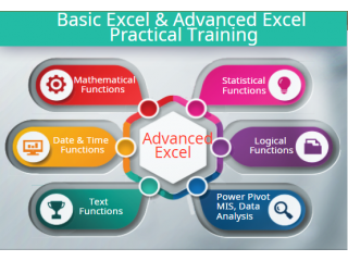 Microsoft Excel Training Course, Noida, Sector 1, 2, 3, 15, 62, SLA Institute, VBA, SQL Certification,