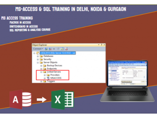 MS Access, SQL Training Course, Delhi, Faridabad, Ghaziabad, SLA MIS Institute, VBA, Excel Classes,