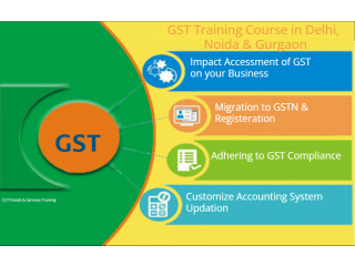 GST Training Course in Delhi, Gurgaon,Noida, "SLA Consultants" ITR, SAP Certification, BAT Institute,