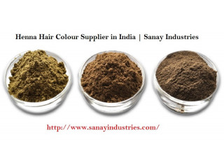 Henna Hair Colour Supplier in India | Sanay Industries