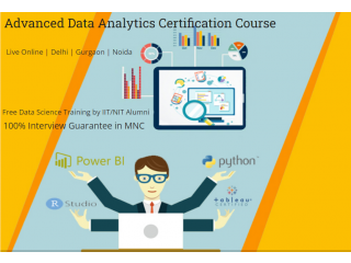 Data Analytics Certification in Delhi, Ghaziabad, SLA Institute, Tableau, Power BI, Python Training Course,