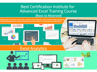 Advanced Excel & MIS Course: Learn Excel & MIS Online (English & Hindi) - Delhi & Noida Training Institute, 100% Recession Proof Jobs,