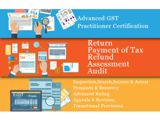 Advanced GST Training & Certification Course by SLA Institute, Delhi, Noida, 100% Job in  Jan 23 Offer,