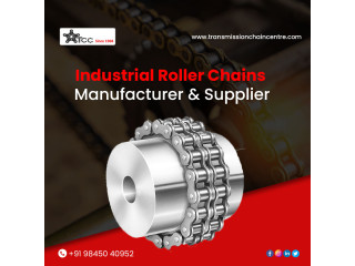 Industrial Roller Chains Manufacturer & Supplier  TCC