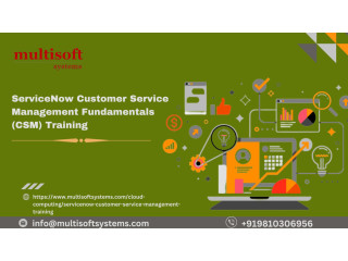 ServiceNow Customer Service Management Fundamentals (CSM) Training