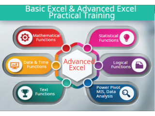 Advanced Excel Training Course in Noida, Sector 16, 2, 3, 18, 62, SLA Institute, VBA, SQL 100% Job & Certification,