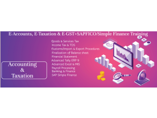Accounting Course in Delhi, Mayur Vihar, "SLA Consultants" Taxation Learning, SAP Finance, Tally, GST Training Certification,
