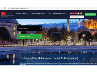 TURKEY  Official Government Immigration Visa Application USA INDIA