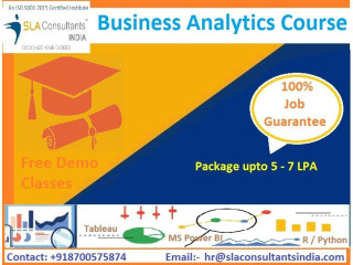 Do Bright Your Career with Business Analyst Training Course at SLA Consultants India