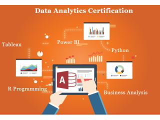 Data Analytics Certification in Delhi, Laxmi Nagar, SLA Institute, With R, Python, Tableau, Power BI Course, 100% Job Placement