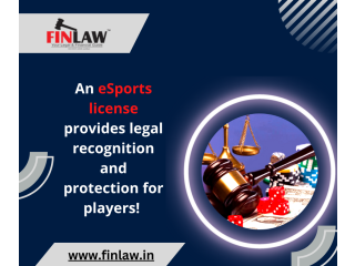 An eSports license provides legal recognition and protection for players!