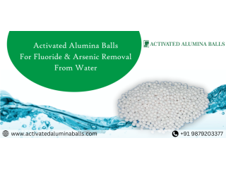 Alumina Balls For Arsenic & Fluoride Removal