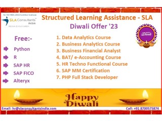 Data Analytics Course in Delhi, Mukherjee Nagar, Diwali Offer '23, Free R, Python & Alteryx Training with Free Demo Classes, 100% Job Placement