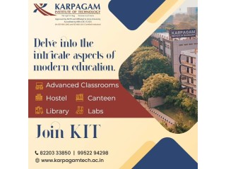 Top  engineering colleges in coimbatore - Karpagam Institute of Technology