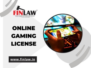 An online gaming license helps prevent fraudulent activity