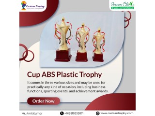 Gold Plating Fiber Trophy Manufacturers in India