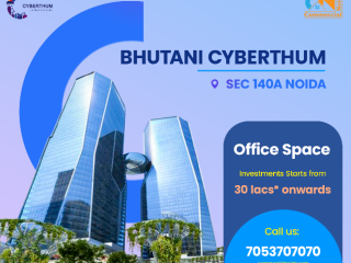 Modern Office & Retail Spaces at Bhutani Cyberthum Noida